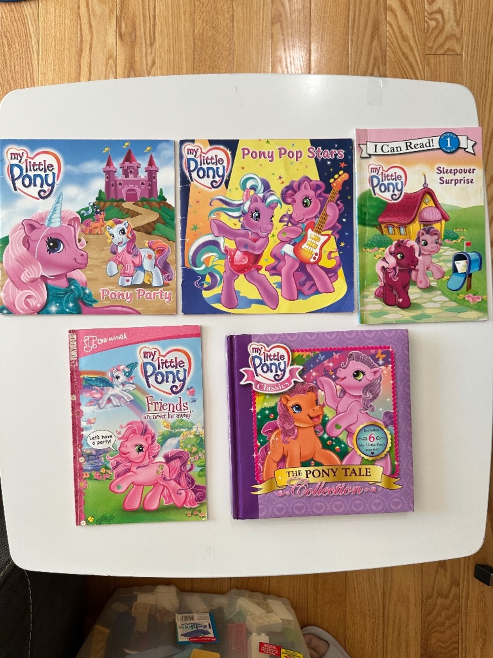 Vintage My Little Pony Story Book Bundle of 5 2004 2005 2013 Y2K